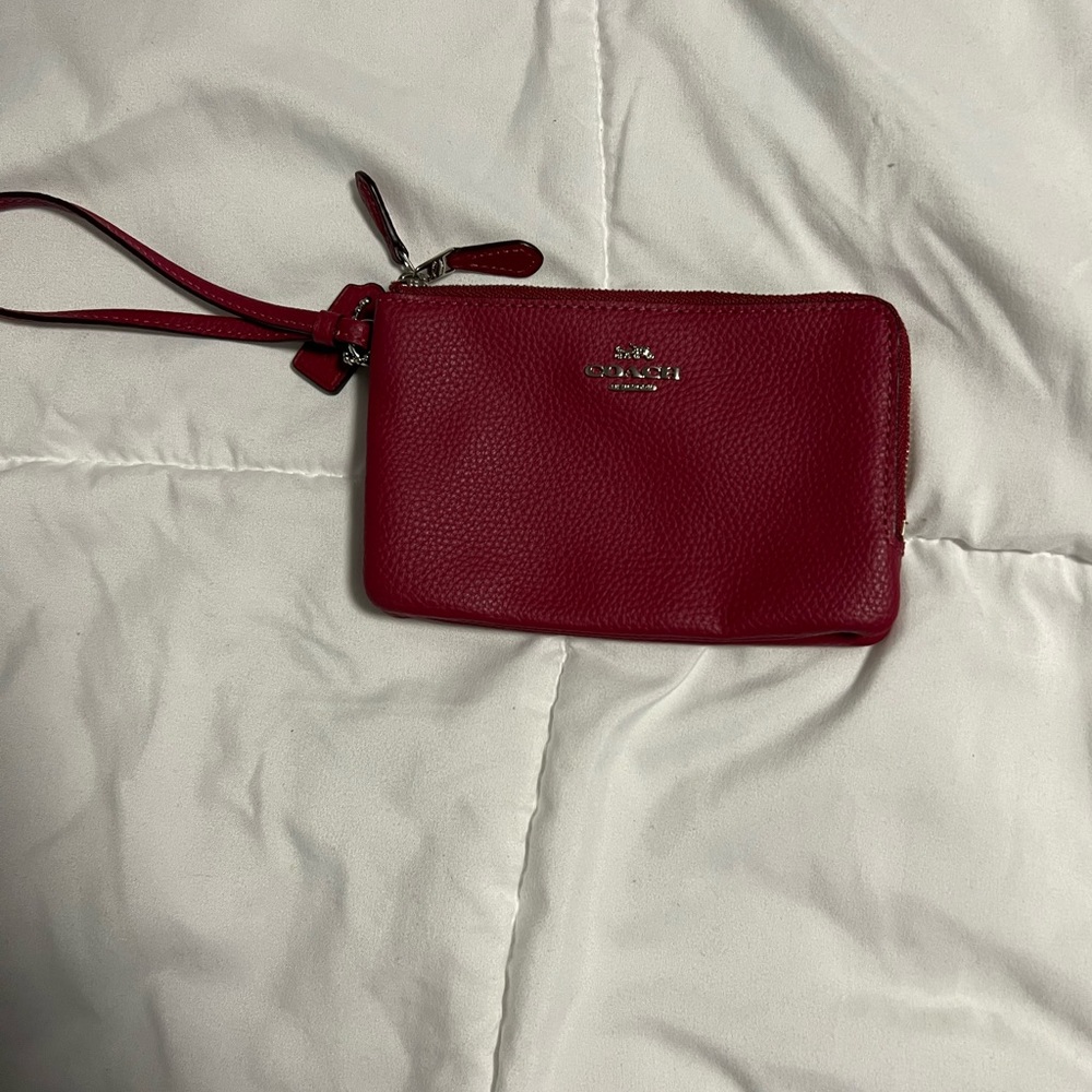 Pink coach wallet